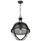 Nuvo Lincoln 1-Light Large Pendant, E26 60W, Matte Black, Clear Seeded 60/7675 - alternate 8